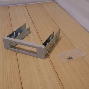 5.25" Drive Bay Mounting Bracket for 3.5" Floppy Iomega Zip Jaz Drives Beige NEW